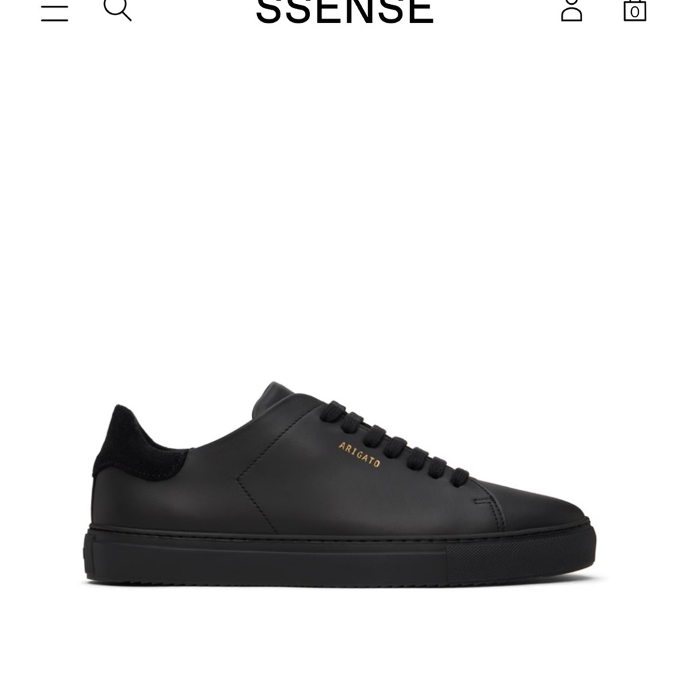 Axel Arigato Black Clean 90 Sneakers